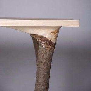 Wooden table base